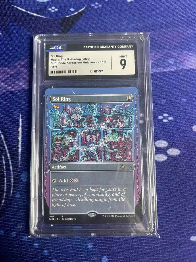 Sol Ring MTG | SLD: Pride Across The Multiverse | CGC | MINT 9 | POP 4!