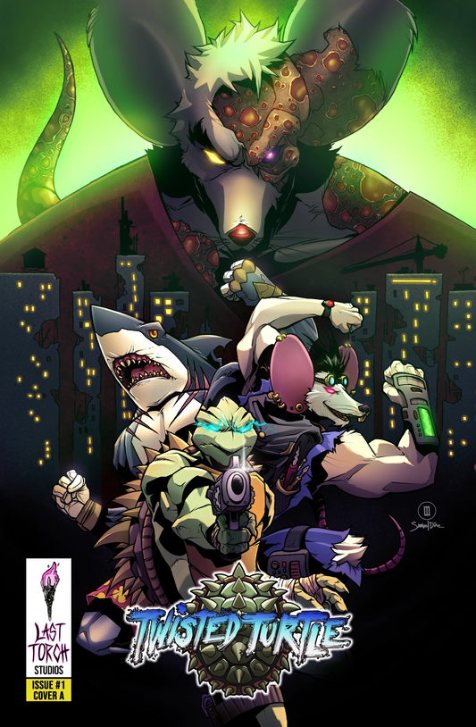 Twisted Turtle #1 Cover A - by Fernando Andrade and Sam Diaz