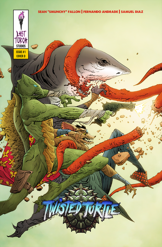 Twisted Turtle #1 Cover D - by Jae Lee