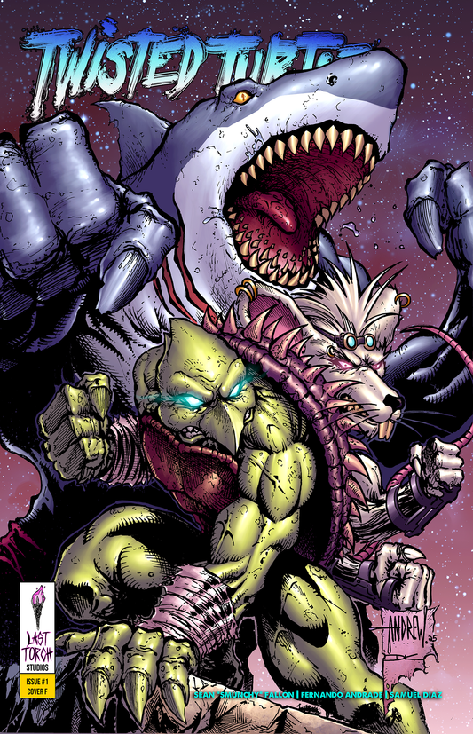 Twisted Turtle #1 Cover F by Andrew Mangum and Dave Kemp