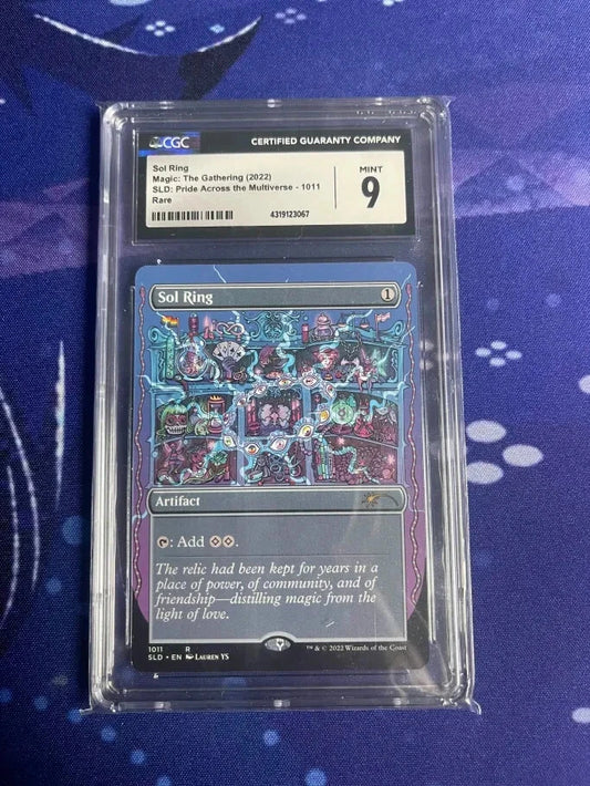 Sol Ring MTG | SLD: Pride Across The Multiverse | CGC | MINT 9 | POP 4!